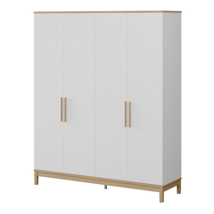 Hanah Home Etto Mm1.44.63.U1 Madera y Roble Blanco Hanah Home Etto Mm1.44.63.U1 Madera y Roble Blanco